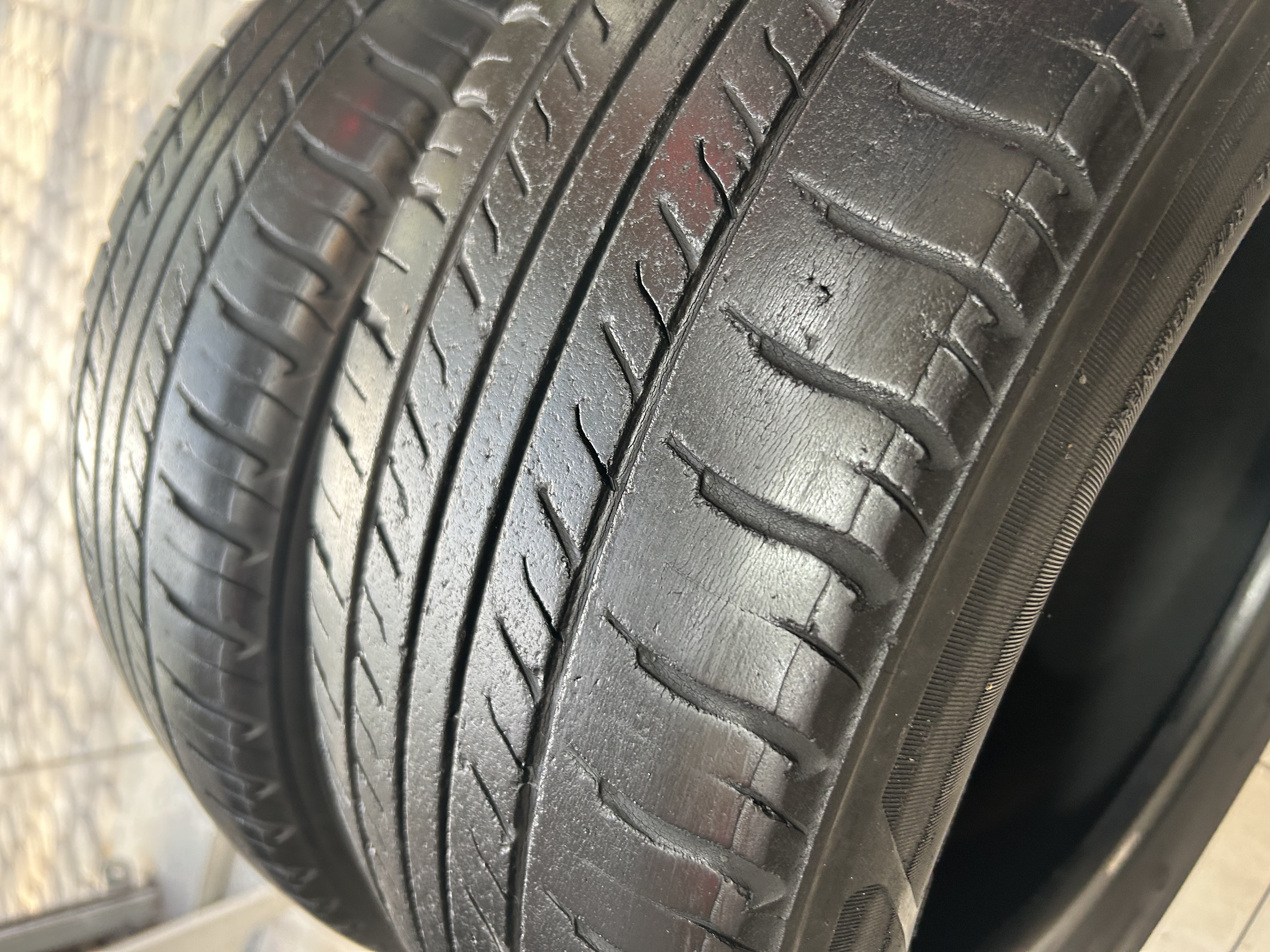 لاستیک کارکرده 185/65/14 ترای انگل چین 30% آجدار (استوک)(ترک دارد)