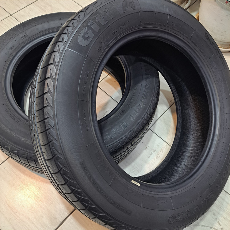 لاستیک کارکرده 225/65/17 جی تی چین در حد 70% آجدار (استوک)