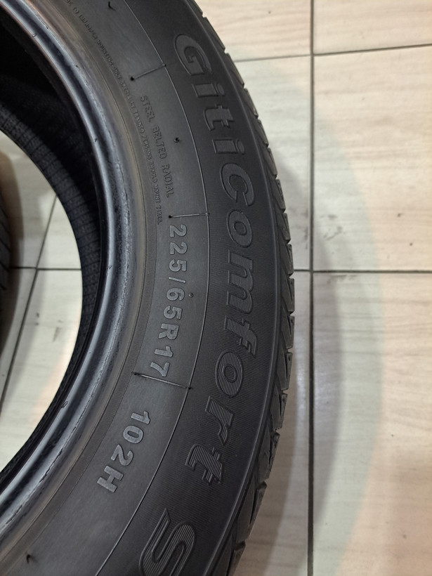 لاستیک کارکرده 225/65/17 جی تی چین در حد 40% اجدار (استوک)