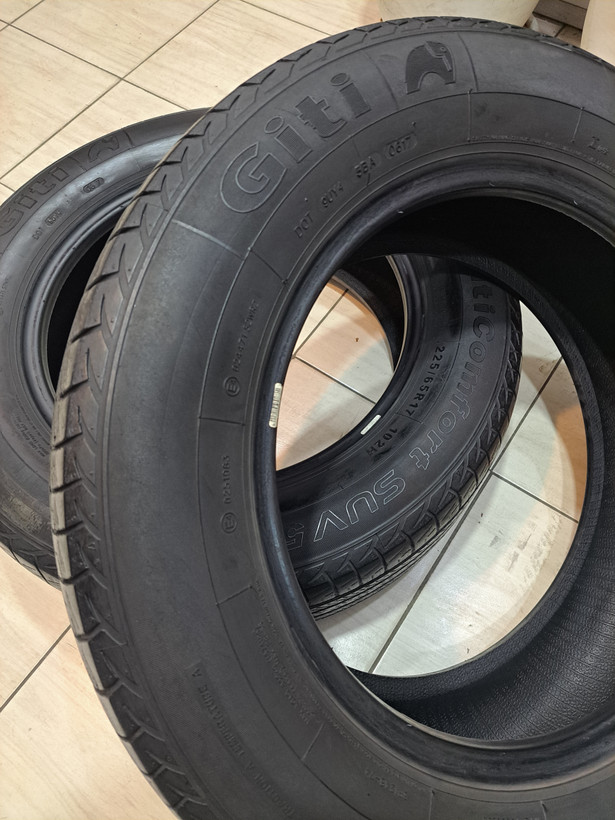 لاستیک کارکرده 225/65/17 جی تی چین در حد 40% اجدار (استوک)